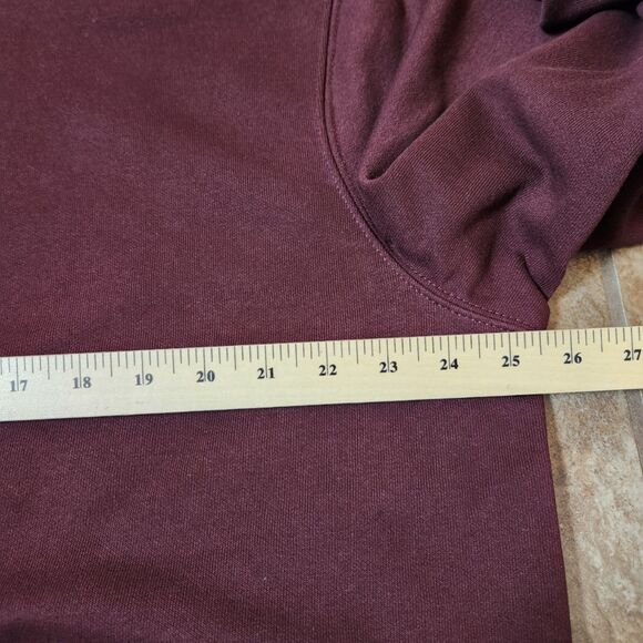 Carhartt Hoodie | Loose Fit | Men’s Large Tall | Pullover | Port Maroon | NWT - Picture 6 of 9